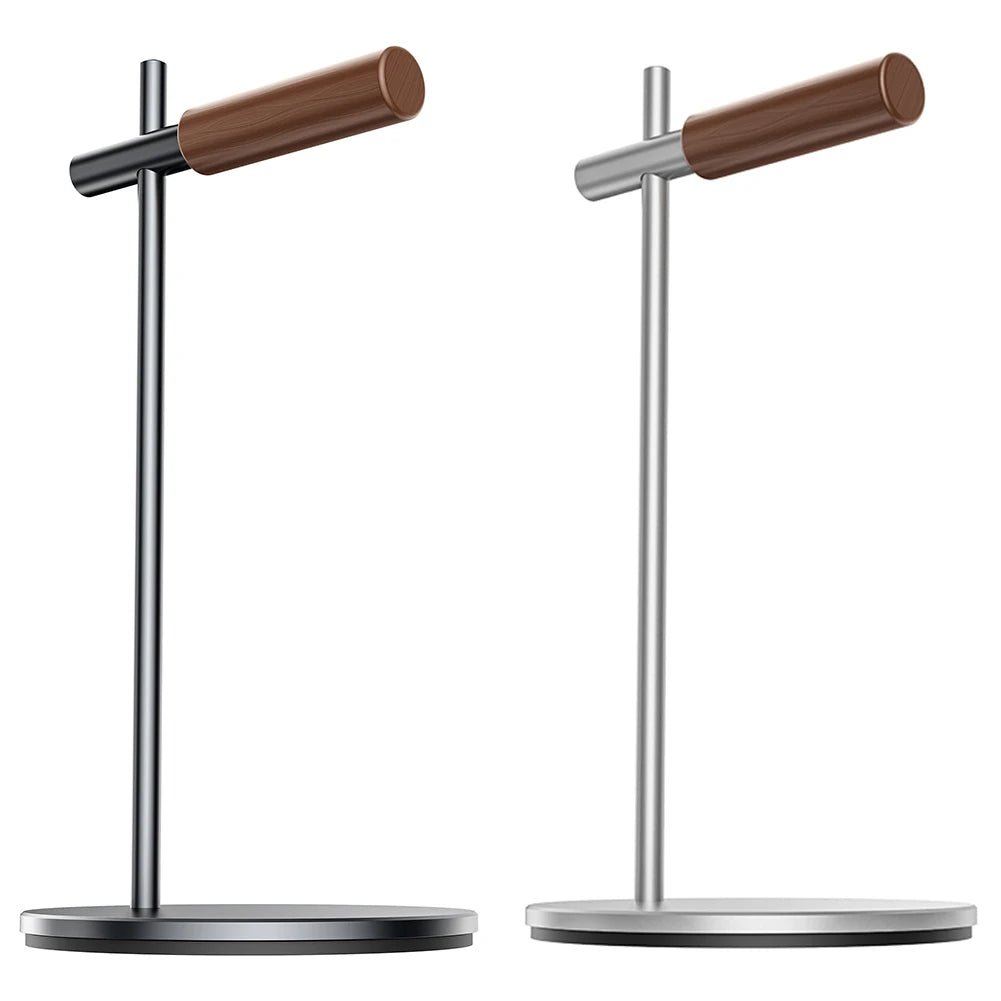 Aluminium Alloy Desk Earphone Stand Non - Slip Gaming Headset Stand Rack Detachable for Apple Vision Pro/Airpods Max/HyperX/Beats - H. home supplies