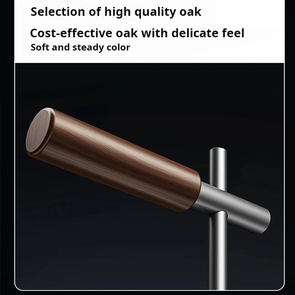 Aluminium Alloy Desk Earphone Stand Non - Slip Gaming Headset Stand Rack Detachable for Apple Vision Pro/Airpods Max/HyperX/Beats - H. home supplies