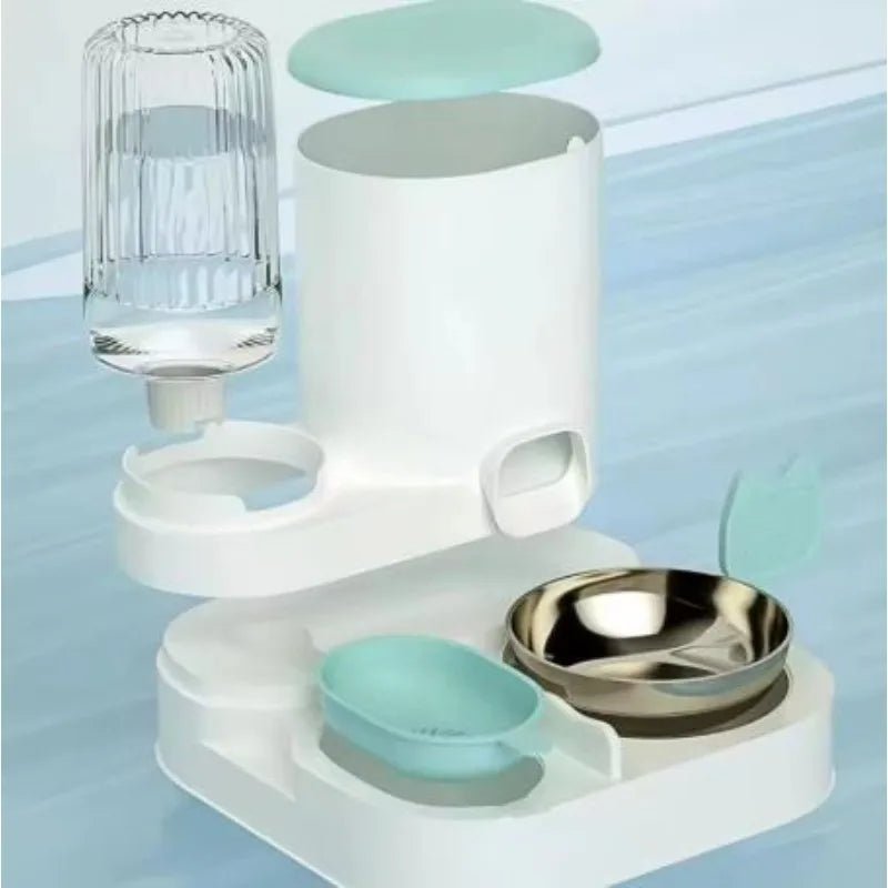 Cat automatic feeder, water dispenser, water dispenser, cat bowl, dog, cat food sink, pet supplies - H. home supplies