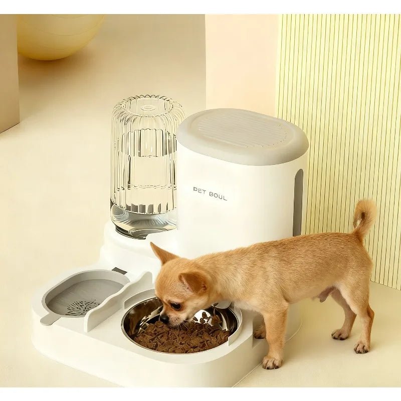 Cat automatic feeder, water dispenser, water dispenser, cat bowl, dog, cat food sink, pet supplies - H. home supplies