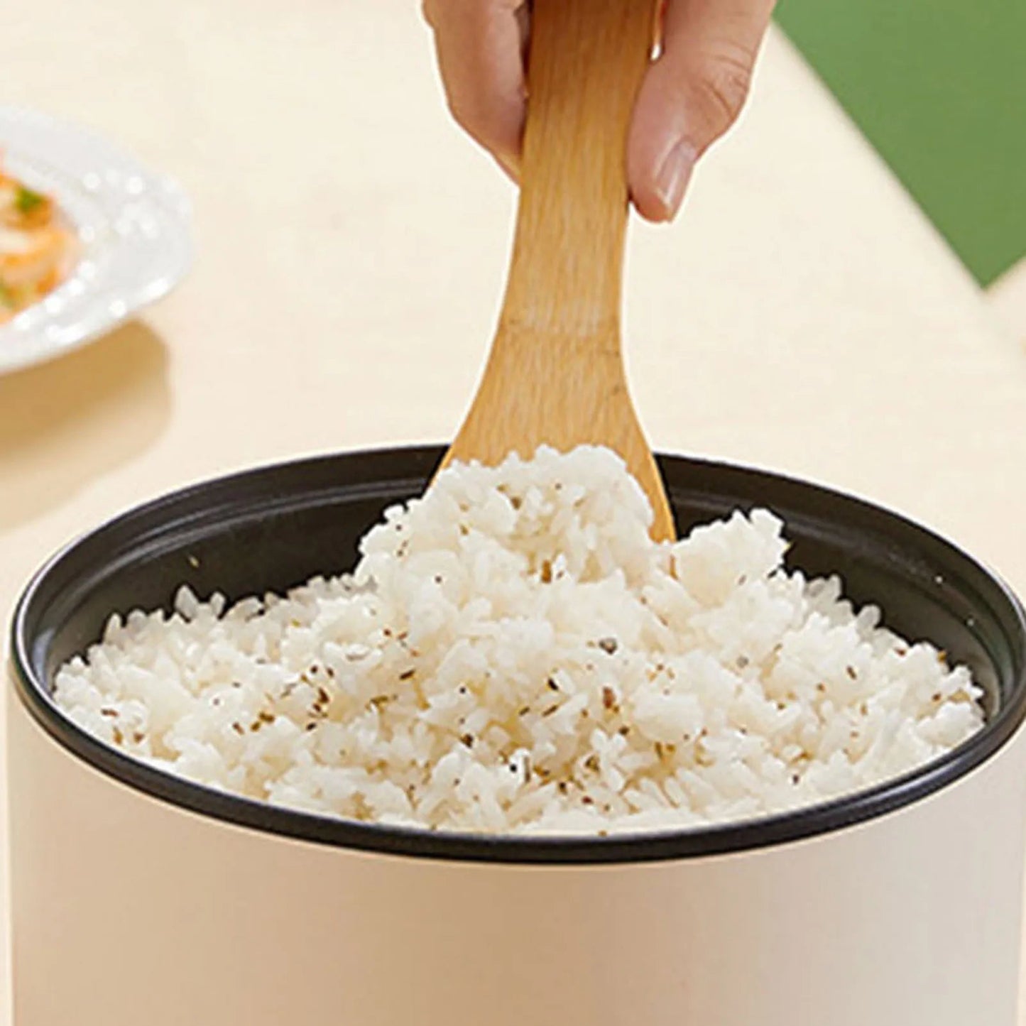 Electric Hot Pot 1.8L Mini Multifunction Electric Noodle Cooker with Handle for Home Dorm Office Double Layer - H. home supplies