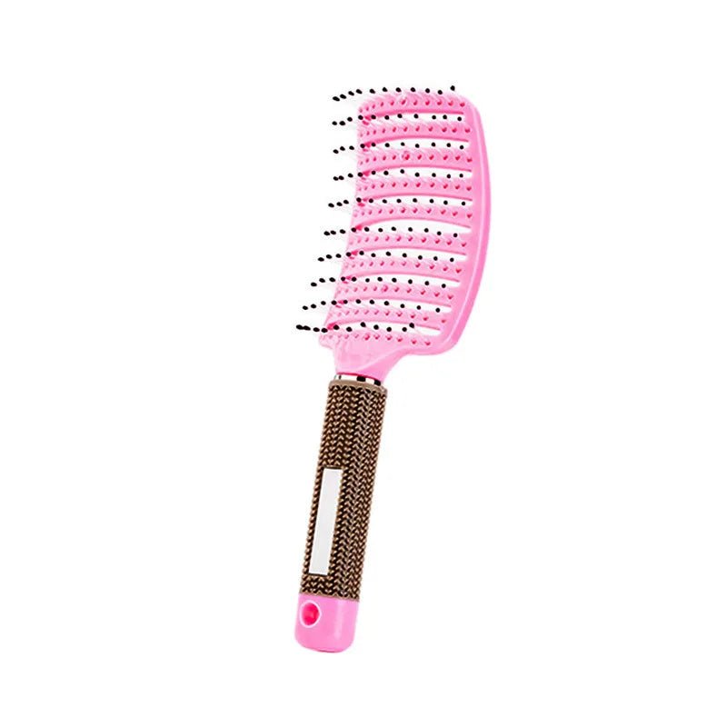 Hair Detangling Massage Brushes Women Magic Hair Scalp Massage Comb Fast Drying Hair Straight Professional hair styling tools - H. home supplies