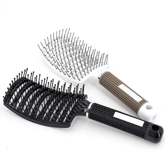 Hair Detangling Massage Brushes Women Magic Hair Scalp Massage Comb Fast Drying Hair Straight Professional hair styling tools - H. home supplies