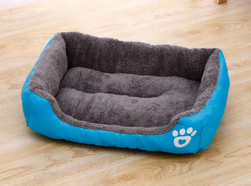 Large Pet House Dog Bed Cat Mat Long Plush Deep Sleeping Warm Soft Small Dog Cushion Calm Beds for Puppy Chihuahua - H. home supplies