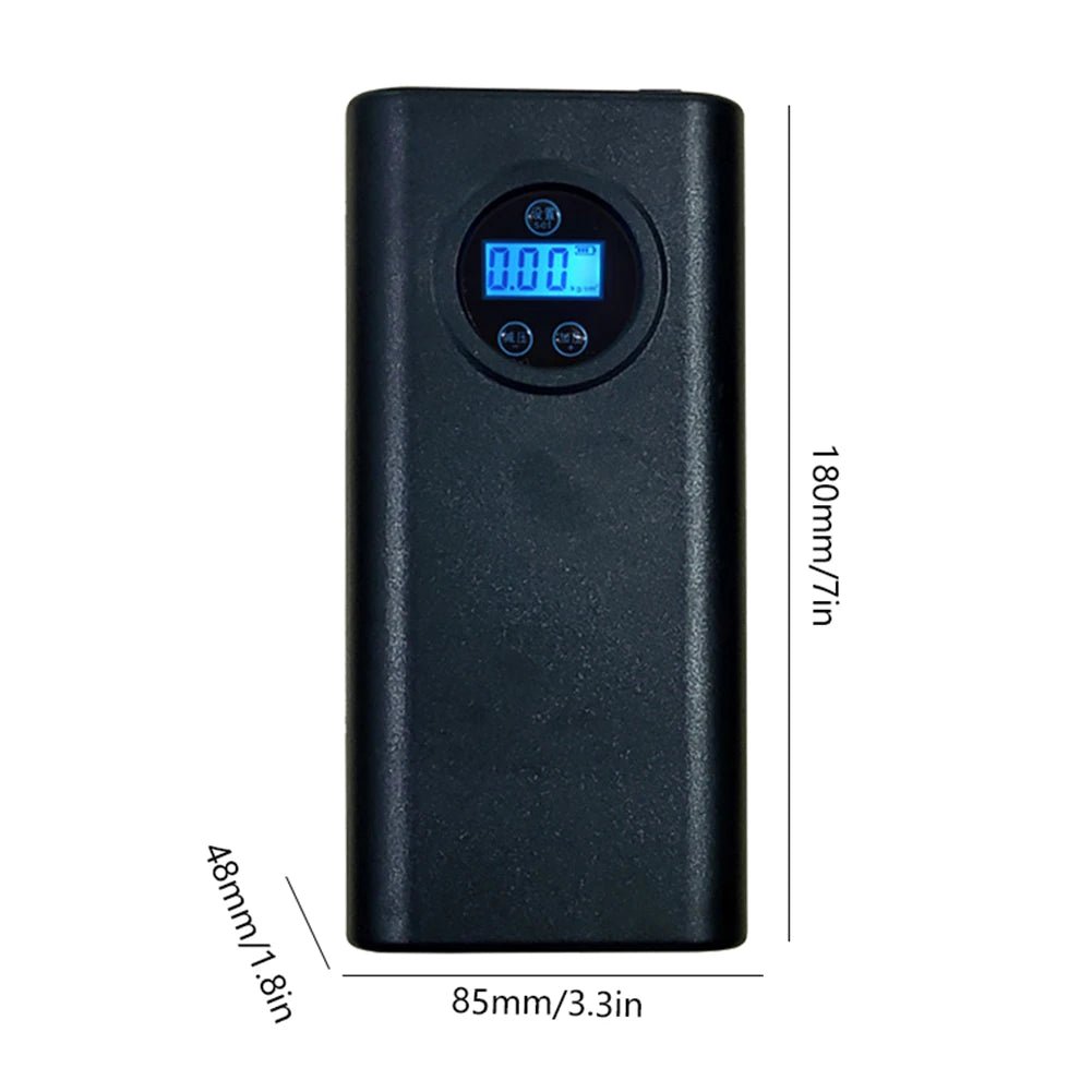 Portable Car Air Pump Electric Inflator Compressor Tire Inflator Pump Wireless Intelligent Digital Display Tire Gases Machines - H. home supplies