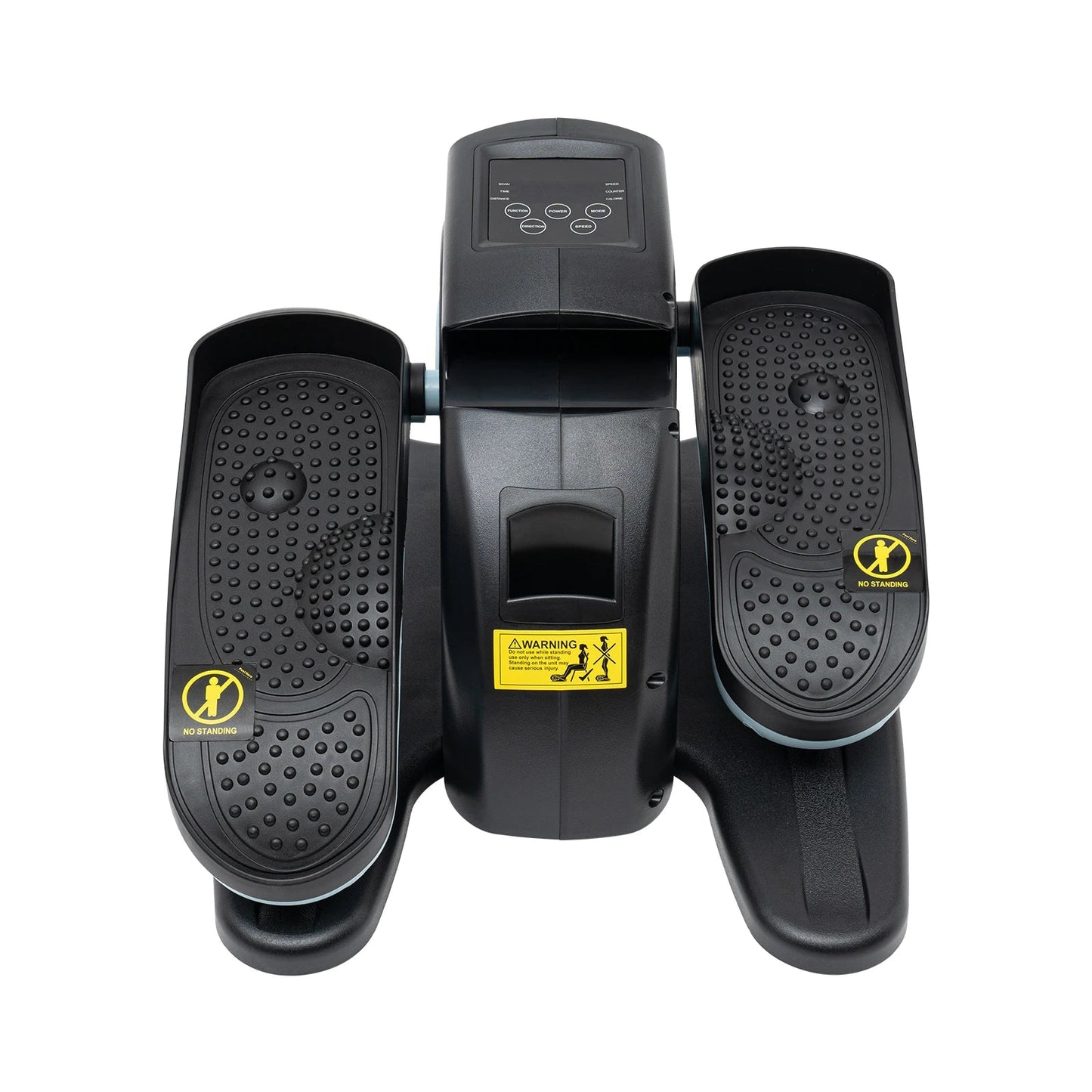 Portable Under - desk Elliptical Machine Rehab Electric Seated Leg - foot Pedal Exerciser with LCD Screen for Workout Exercise Blue - H. home supplies