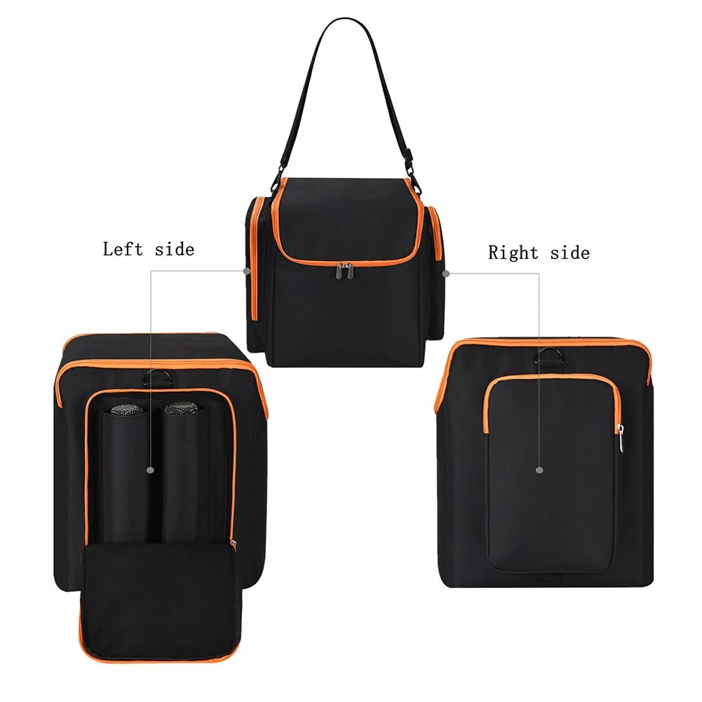Travel Carrying Case for JBL Partybox Encore Essential Speaker Protective Case Speaker Tote Bag with Shoulder Strap & Pockets - H. home supplies