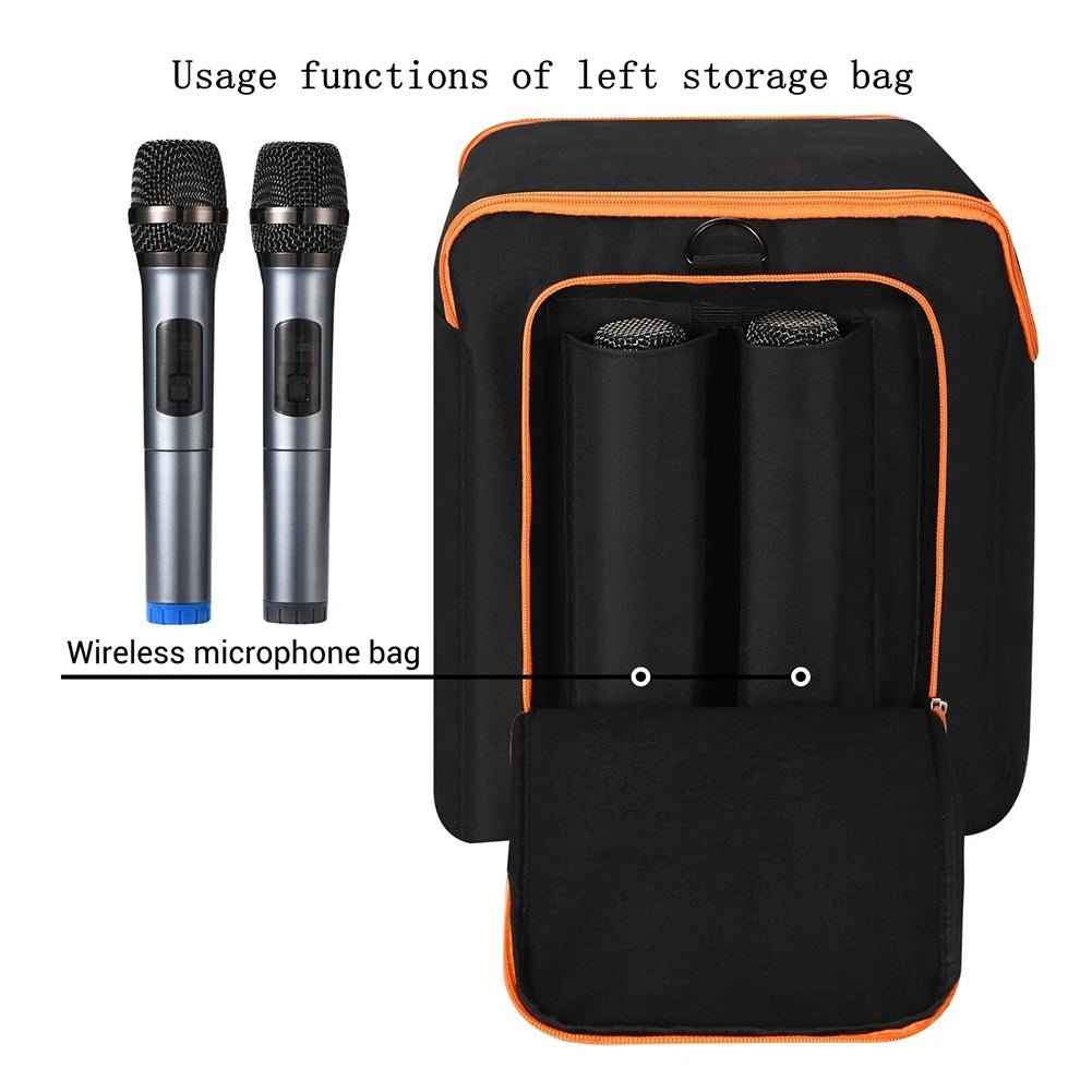 Travel Carrying Case for JBL Partybox Encore Essential Speaker Protective Case Speaker Tote Bag with Shoulder Strap & Pockets - H. home supplies