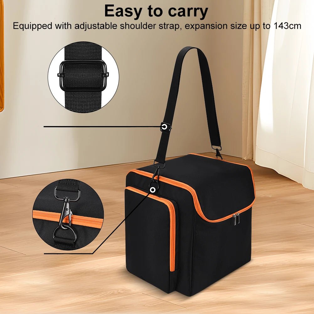 Travel Carrying Case for JBL Partybox Encore Essential Speaker Protective Case Speaker Tote Bag with Shoulder Strap & Pockets - H. home supplies