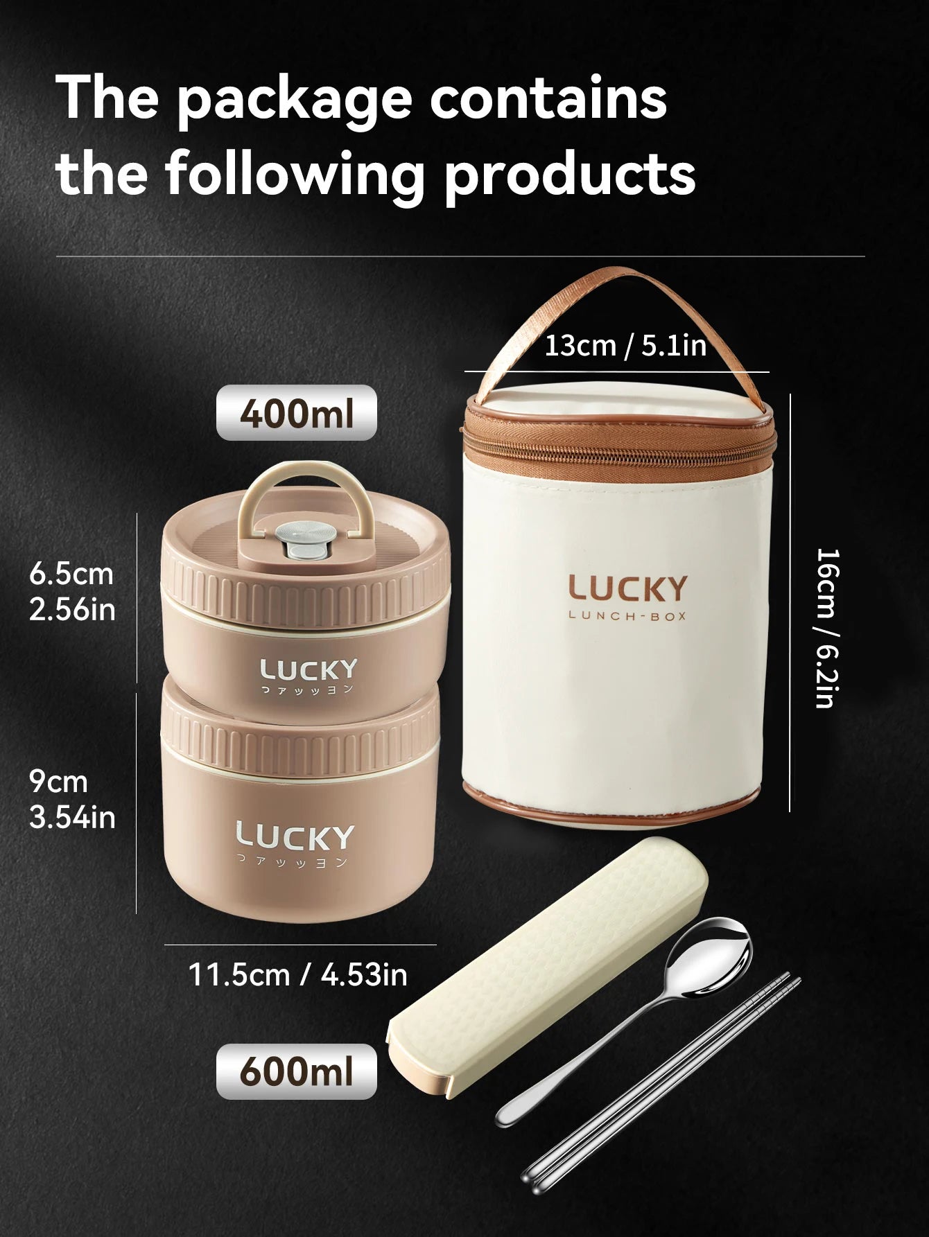 WORTHBUY Cute Bear 304 Stainless Steel Thermal Lunch Box For Kids Adults Portable Microwave Bento Box Leak Proof Food Container - H. home supplies