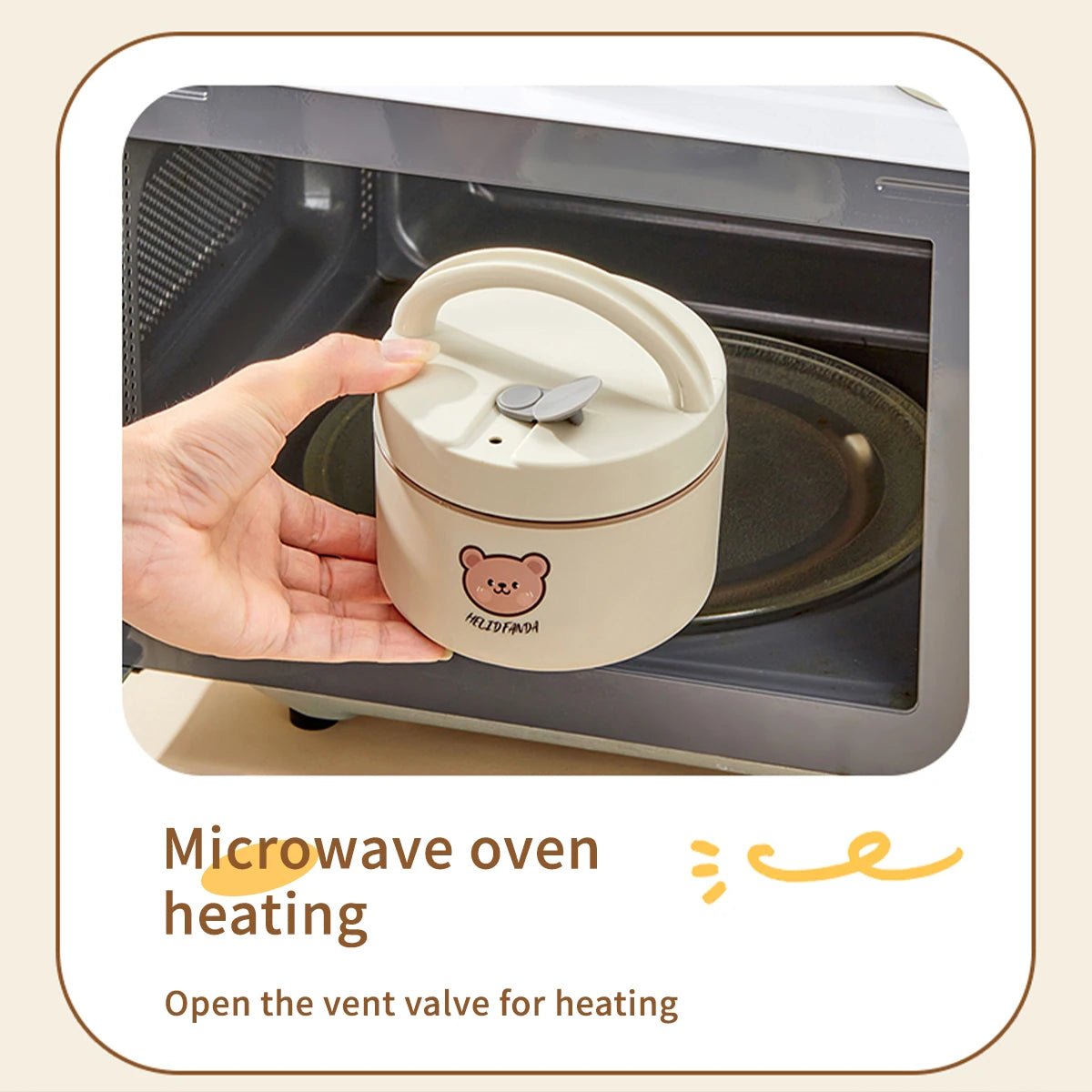 WORTHBUY Double - layer Insulated 316 Stainless Steel Bento Lunch Box For Kids With Handle Sealed Portable Picnic Food Container - H. home supplies