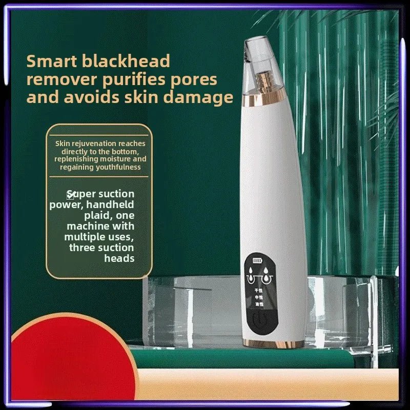 Y03 Blackhead Remover Pore Vacuum,FacialPoreCleaner Kit for Adult ExtractorTool Blackhead Remover Pore Vacuum - H. home supplies